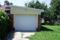 letisztult redőny garázskapu