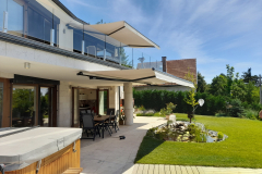 tokozott napellenző - antracit