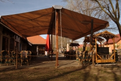 Party napellenzők étteremben