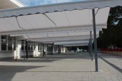 nyitott állapotú Party napellenzők