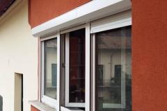 fehér külső tokos redőny