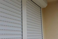 műanyag redőny - fehér