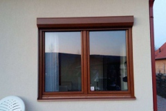 barna alumínium redőny