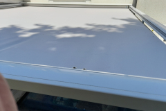 fehér télikert árnyékoló