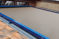 télikert árnyékoló - kék szerkezet