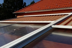 csíkos télikert árnyékoló